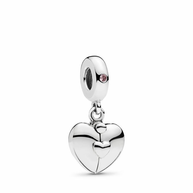 Pandora Family Locket Dangle Charm Silver Egypt NH1235907